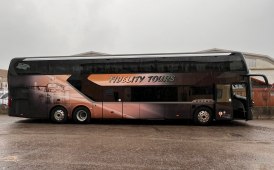 Un Setra 531 DT per Fidelity Tour