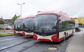 Primo lotto di filobus Škoda 32 Tr per Vilnius pronto per la spedizione