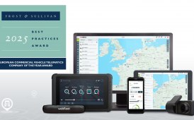 Frost & Sullivan nomina Webfleet Azienda Europea dell’Anno 2025 