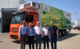 eActros di Mercedes-Benz Trucks consegnato a Brivio & Viganò 