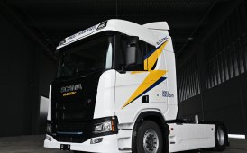 Uno Scania 45 R 100% elettrico nella flotta Iemoli
