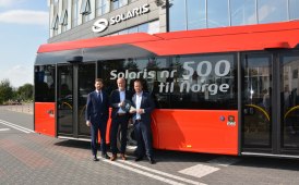 Norvegia oltre quota 500 bus Solaris