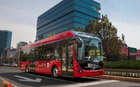 Volvo prova un autobus elettrico a Città del Messico
