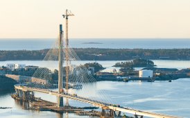 Liebherr high-top crane in Finland