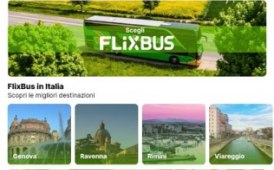 Collaborazione tra Flixbus e la startup Blinkoo