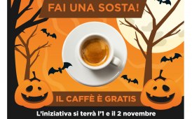 1 e 2 novembre caffè gratuito di notte nelle Aree di Servizio di Milano Serravalle