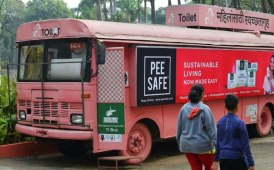 Da mezzi di trasporto a bagni pubblici: gli autobus convertiti Ti Toilet in India