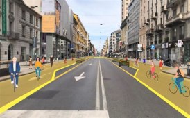 Milano tra le dieci città vincitrici del bando Bloomberg per le infrastrutture ciclabili 