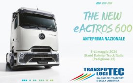 Daimler Truck Italia, il Nuovo Mercedes-Benz eActros 600 al Transpotec 2024