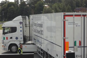 Young European Truck Driver 2012 #1