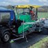 Vögele, the new Dash 5 road paver proves itself in wind and weather